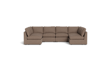Load image into Gallery viewer, Ciello - Sectional - Mocha - High Angled
