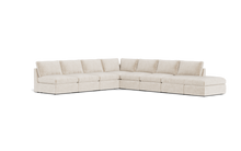 Load image into Gallery viewer, Ciello XL - Sectional - Sesame - High Angled
