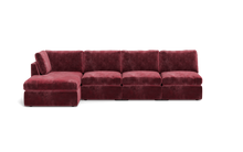 Load image into Gallery viewer, Ciello XL - Sofa - Bordeaux - High Angled
