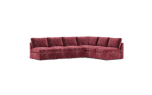 Load image into Gallery viewer, Ciello XL - Sectional - Bordeaux - High Angled
