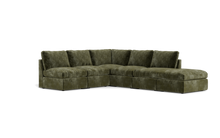 Load image into Gallery viewer, Ciello - Sectional - Sage - High Angled
