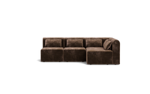 Load image into Gallery viewer, Atmosphere Storage - Sectional - Rounded Backrest - Espresso
