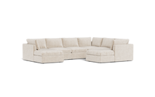 Load image into Gallery viewer, Ciello XL - Sectional - Sesame - High Angled
