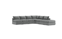 Load image into Gallery viewer, Ciello XL - Sectional - Basalt - Regular Backrest
