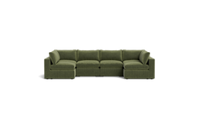 Load image into Gallery viewer, Ciello XL - Sectional - Cypress Green - Regular Backrest
