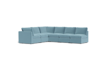 Load image into Gallery viewer, Ciello - Sectional - Aqua - High Angled

