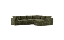 Load image into Gallery viewer, Ciello XL - Sectional - Sage - High Angled
