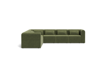 Load image into Gallery viewer, Atmosphere Sleeper Sofa &amp; Sectional - Rounded Backrest - Cypress Green
