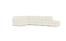 Load image into Gallery viewer, Ciello - Sectional - Snowdrift - High Angled
