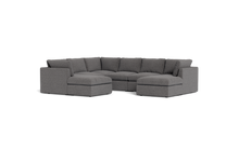 Load image into Gallery viewer, Ciello - Sectional - Storm Grey - High Angled

