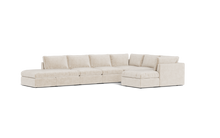 Load image into Gallery viewer, Ciello XL - Sectional - Sesame - High Angled
