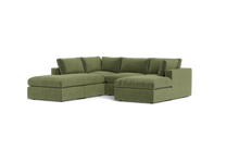 Load image into Gallery viewer, Ciello XL - Sectional - Cypress Green - Regular Backrest
