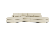 Load image into Gallery viewer, Ciello XL - Sectional - Sunset Beige - Regular Backrest
