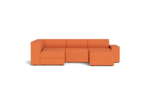 Load image into Gallery viewer, Atmosphere Sleeper Sofa &amp; Sectional - Regular Backrest - Tangerine
