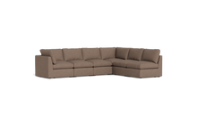 Load image into Gallery viewer, Ciello - Sectional - Mocha - High Angled
