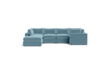 Load image into Gallery viewer, Ciello XL - Sectional - Aqua - Regular Backrest
