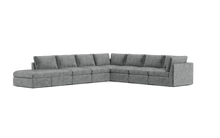 Load image into Gallery viewer, Ciello XL - Sectional - Basalt - High Angled
