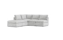 Load image into Gallery viewer, Ciello - Sectional - Limestone - High Angled
