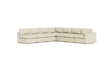 Load image into Gallery viewer, Ciello XL - Sectional - Sunset Beige - Regular Backrest
