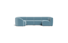 Load image into Gallery viewer, Cassini - Corner Sectional - Aqua
