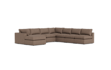 Load image into Gallery viewer, Ciello XL - Sectional - Mocha - Regular Backrest
