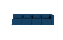 Load image into Gallery viewer, Atmosphere Sleeper Sofa &amp; Sectional - Rounded Backrest - Cerulean
