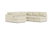 Load image into Gallery viewer, Ciello XL - Sectional - Sunset Beige - High Angled
