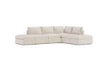 Load image into Gallery viewer, Ciello XL - Sectional - Sesame - High Angled
