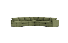 Load image into Gallery viewer, Ciello XL - Sectional - Cypress Green - Regular Backrest
