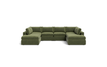 Load image into Gallery viewer, Ciello XL - Sectional - Cypress Green - Regular Backrest
