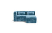 Load image into Gallery viewer, Atmosphere Sleeper Sofa &amp; Sectional - Rounded Backrest - Harbour Blue
