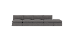 Load image into Gallery viewer, Ciello XL - Sofa - Storm Grey - Regular Backrest

