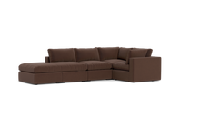 Load image into Gallery viewer, Ciello XL - Sectional - Chocolate - Regular Backrest
