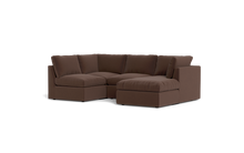 Load image into Gallery viewer, Ciello XL - Sectional - Chocolate - High Angled
