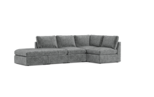 Load image into Gallery viewer, Ciello - Sectional - Basalt - High Angled
