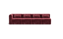 Load image into Gallery viewer, Atmosphere Sleeper Sofa &amp; Sectional - Rounded Backrest - Bordeaux
