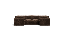 Load image into Gallery viewer, Ciello - Sectional - Espresso - High Angled
