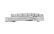 Load image into Gallery viewer, Ciello - Sectional - Limestone - High Angled
