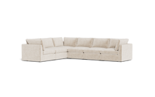 Load image into Gallery viewer, Ciello XL - Sectional - Sesame - High Angled
