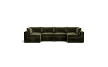 Load image into Gallery viewer, Ciello XL - Sectional - Sage - Regular Backrest
