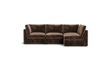 Load image into Gallery viewer, Ciello XL - Sectional - Espresso - High Angled
