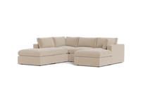 Load image into Gallery viewer, Ciello XL - Sectional - Crumble - Regular Backrest
