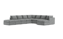 Load image into Gallery viewer, Ciello - Sectional - Basalt - High Angled

