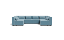 Load image into Gallery viewer, Atmosphere - Sectional - Rounded Backrest - Aqua
