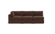 Load image into Gallery viewer, Ciello - Sofa - Chocolate - Regular Backrest
