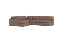 Load image into Gallery viewer, Ciello XL - Sectional - Mocha - High Angled
