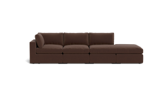 Load image into Gallery viewer, Ciello XL - Sofa - Chocolate - Regular Backrest
