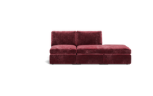 Load image into Gallery viewer, Ciello XL - Sofa - Bordeaux - High Angled
