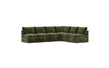 Load image into Gallery viewer, Ciello - Sectional - Sage - High Angled
