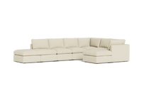 Load image into Gallery viewer, Ciello - Sectional - Sunset Beige - High Angled
